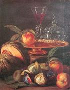 Cristoforo Munari Vases Glass and Fruit Germany oil painting artist